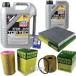 Liqui Moly 6l 5w-40 Oil Inspection Kit Filter For Fiat Ducato