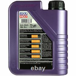 Liqui Moly 7l 5w-40 Oil Inspection Kit Filter For Fiat Ducato