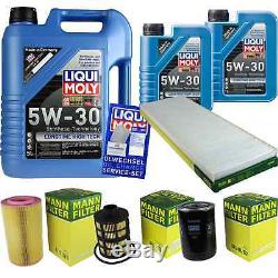 Liqui Moly 7l Date Long High Tech 5w-30 Motor Oil + Mann-filter Fiat