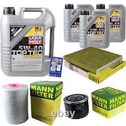 Liqui Moly 8l Toptec 4100 5w-40 Engine Oil - Mann-filter For Fiat Ducato Bus