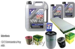 Liqui Moly Oil Filter Inspection Kit 7L 10W-40 for Fiat Ducato Box 230L