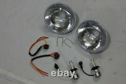 Lucas Driving Left Lighthouse Hid Led Conversion Kit Land Rover Series 1 2 2a 3