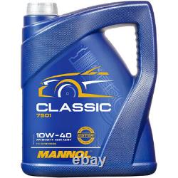 MAHLE Control Kit 6 L MANNOL Classic 10W-40 for Fiat Ducato