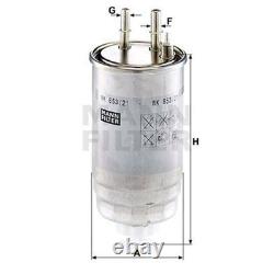 MANN-FILTER Inspection Filter Kit for FIAT DUCATO 250/110-150 MULTIJET 2.3 d