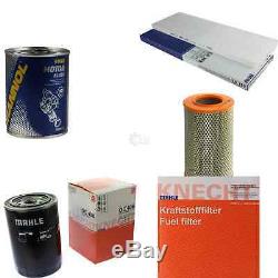 Mahle / Knecht Set On Inspection Filters Set Tbs Engine Wash 11617085