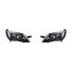 Main Headlights Suitable For Black Fiat Ducato 250 2014 With Led Tfl Kit