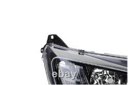 Main Headlights Suitable for Black Fiat Ducato 250 2014 with LED TFL Kit