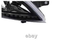 Main Headlights Suitable for Black Fiat Ducato 250 2014 with LED TFL Kit