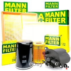 Maintenance Kit for FIAT DUCATO 3.0 MULTIJET 180 Since 2011 4 Mann Filters