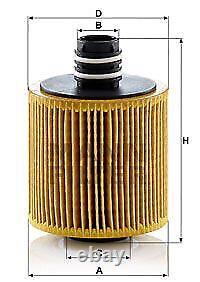 Man Inspection Kit + 6L Motul 5W-30 Oil Suitable for Fiat Ducato 115 2.0 D