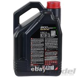 Man Inspection Kit + 6L Motul 5W-30 Oil Suitable for Fiat Ducato 115 2.0 D