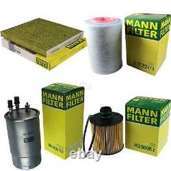 Mann-filter Inspection Set Fiat Ducato Bus 250 290 115 Multijet 20 D