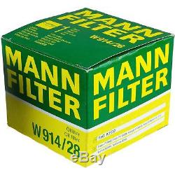 Mann-filter Inspection Set Kit Fiat Ducato Select / Chassis 250 290