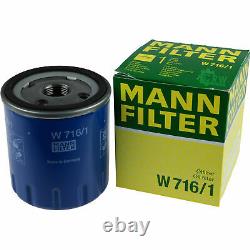 Mann-filter Set Fiat Ducato Box 244 2.0 Jtd Choose / Chassis Z