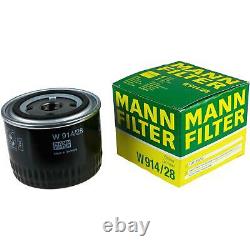 Mann-filter Set Fiat Ducato Box 250 110 Multijet 23 D 150 250 290 130