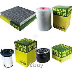 Mann-filter Set Fiat Ducato Box 250 150 Multijet 23 D 110 250 290 130 Bus