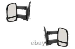 Mirror Kit Suitable for Fiat Ducato 250 251 07/06- Left & Right Black