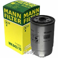 Motor-öl 7l Mannol Defender 10w-40 +mann-filter Fiat Ducato Case 244 2.3