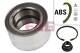 Nine 2x Fag 713 6405 50 Front Wheel Bearing Kit For Fiat Ducato