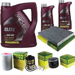 Oil Engine 7l Mannol Elite 5w-40 + Mann-filter Fiat Ducato Bus 250 120