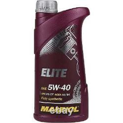 Oil Engine 7l Mannol Elite 5w-40 + Mann-filter Fiat Ducato Bus 250 120