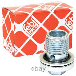 Oil Filter Kit 5W-30 6 Liter + Drain Plug for Fiat Ducato Bus 115 2.0