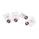 Original Fiat Hub Caps Kit For Red Silver Aluminum Rim Ducato 250 1358877080