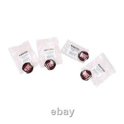Original Fiat Hub Caps Kit for Red Silver Aluminum Rim Ducato 250 1358877080