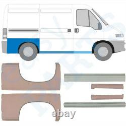 Peugeot Boxer Citroen Jumper Ducato 1994- Short 6x Repair Plate / Kit