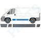 Peugeot Boxer Citroen Jumper Ducato 2006- Side Molding Kit / Left