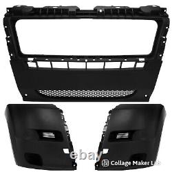 Peugeot Boxer Citroën Jumper Fiat Ducato 2006-2014 Front Bumper Kit Black