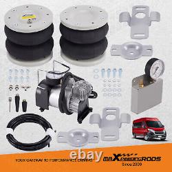 Pneumatic suspension kit for Citroën Relay 1994-2024 4000kg with compressor