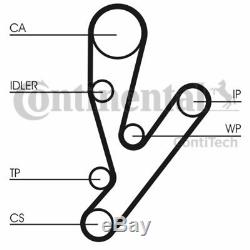 Pump Water + Belt Kit Distribution Contitech Ct1148wp1