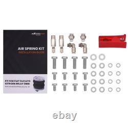 Rear Air Suspension Spring Pair Kit for Fiat Ducato 1994-2024