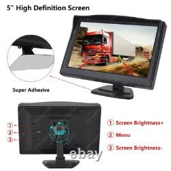 Rear Camera Kit with 5 Inch Screen for Citroën Jumper Fiat Ducato Peugeot Boxer