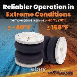 Rear Cushion Kit with Dual Pressure Gauge for Fiat Ducato Peugeot Boxer 1994-2024