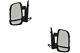 Rearview Mirror Kit Suitable For Fiat Ducato 250 251 07/06- Left And Right Black