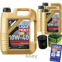 Revision Filter Liqui Moly Oil 8l 10w-40 For Fiat Punto Van 176l 1.7 D