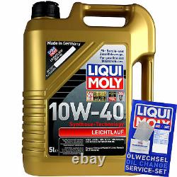 Revision Filter Liqui Moly Oil 8l 10w-40 For Fiat Punto Van 176l 1.7 D