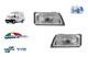 Set Of 2 Front Hydraulic Headlights For Fiat Ducato 1994