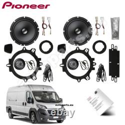 Set of 4 Pioneer TS-FIAT-DUCATO 2-Way Speakers for Fiat Ducato Since 2006