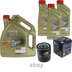 Sketch Inspection Filter Castrol 8l Oil 5w30 For Vw Polo 6r 6c 1.4 Tdi