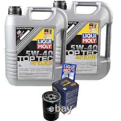 Sketch Inspection Filter Liqui Moly Oil 10l 5w-40 For Citroen Berlingo