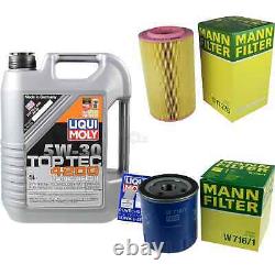 Sketch Inspection Filter Liqui Moly Oil 5l 5w-30 For Fiat Ducato Bus 244