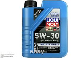 Sketch Inspection Filter Liqui Moly Oil 6l 5w-30 For Fiat Ducato Bus 244