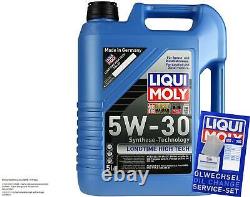 Sketch Inspection Filter Liqui Moly Oil 6l 5w-30 For Fiat Ducato Bus 244