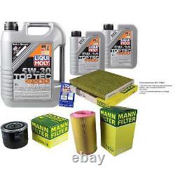 Sketch Inspection Filter Liqui Moly Oil 7l 5w-30 For Fiat De