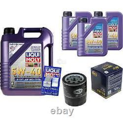 Sketch Inspection Filter Liqui Moly Oil 8l 5w-40 From Citroen Berlingo