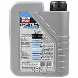 Sketch On Inspection Filter Liqui Moly Oil 5w-30 6l For Fiat Ducato Bus 244 To