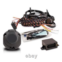 Swan neck towbar for Fiat Ducato flatbed 11- with wiring harness 13 pin + kit